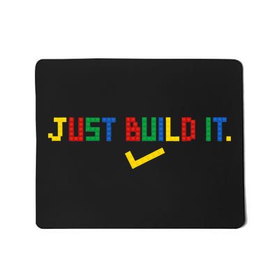 Just Build It Master Builder Building Block Mousepad