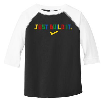 Just Build It Master Builder Building Block Toddler Fine Jersey T-Shirt