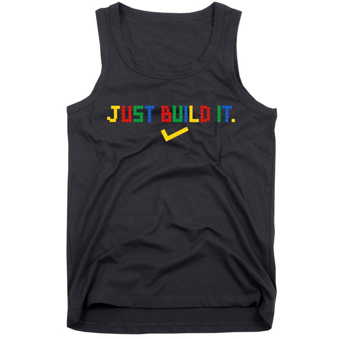 Just Build It Master Builder Building Block Tank Top
