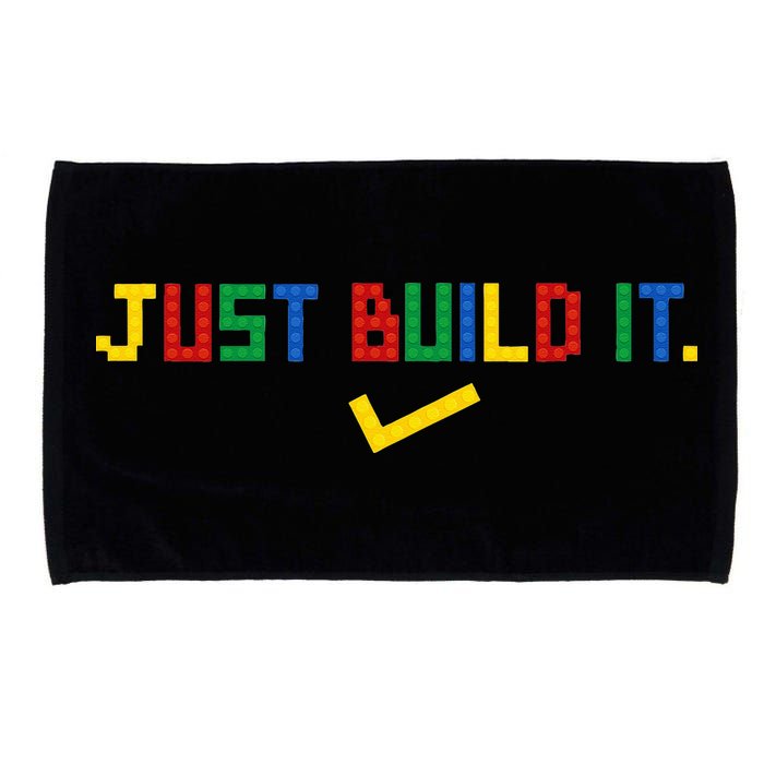 Just Build It Master Builder Building Block Microfiber Hand Towel