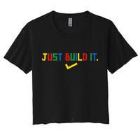 Just Build It Master Builder Building Block Crop Top