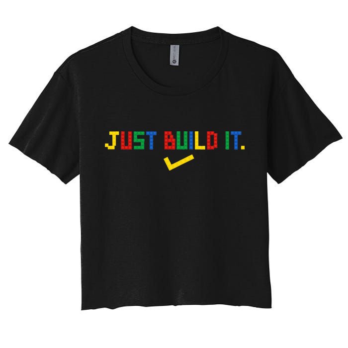 Just Build It Master Builder Building Block Crop Top