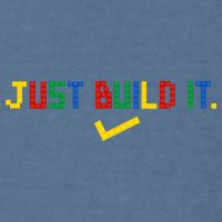 Just Build It Master Builder Building Block Garment-Dyed Sweatshirt