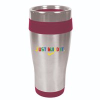 Just Build It Master Builder Building Block 16oz Travel Tumbler