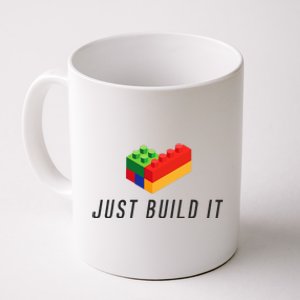 Just Build It Blocks Bricks Building Blocks Toy Coffee Mug