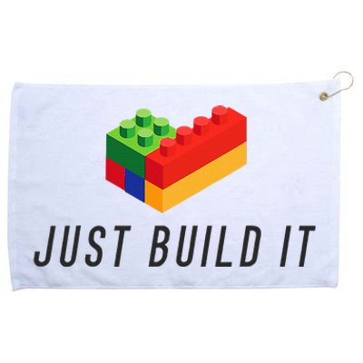 Just Build It Blocks Bricks Building Blocks Toy Grommeted Golf Towel