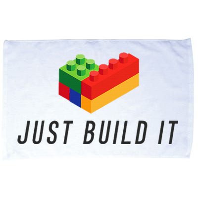 Just Build It Blocks Bricks Building Blocks Toy Microfiber Hand Towel