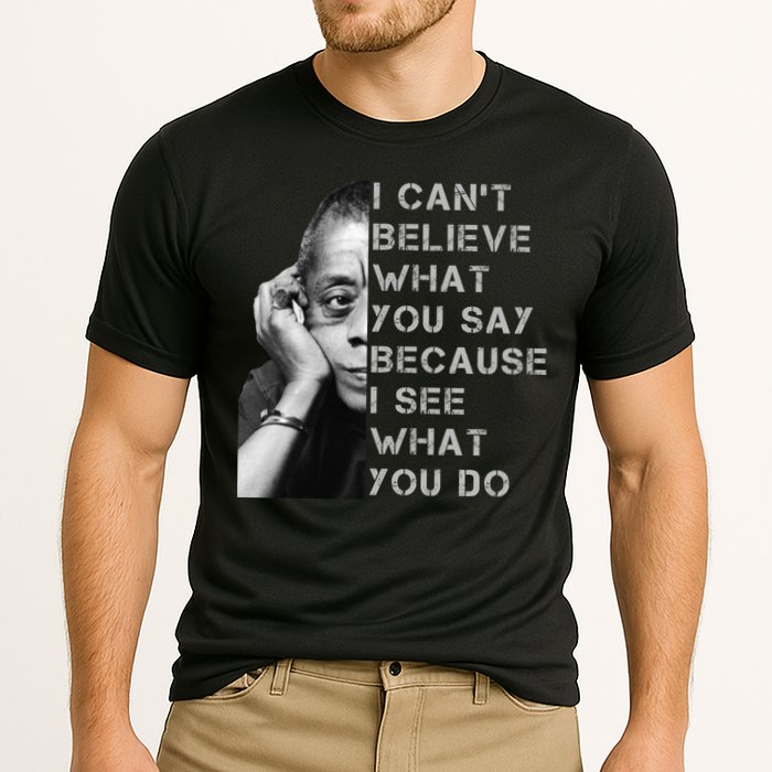 James Baldwin I Can’t Believe What You Say Black History Month Cooling Performance Crew T-Shirt