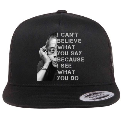 James Baldwin I Can’t Believe What You Say Black History Month Flatbill Hat