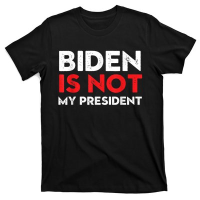 Joe Biden Is Not My President Vintage 46th US President T-Shirt