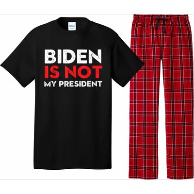 Joe Biden Is Not My President Vintage 46th US President Pajama Set