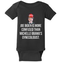 Joe Biden Is More Confused Than ObamaS Gynecologist Baby Bodysuit