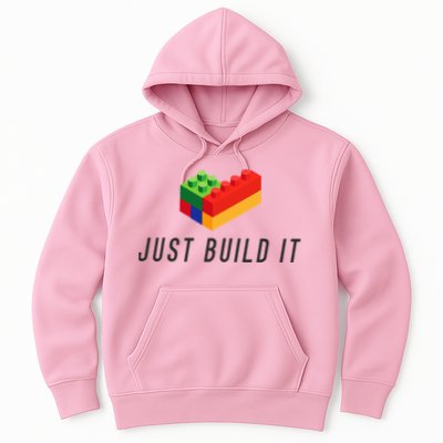 Just Build It Blocks Bricks Building Blocks Toy Hoodie