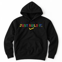 Just Build It Master Builder Building Block Hoodie