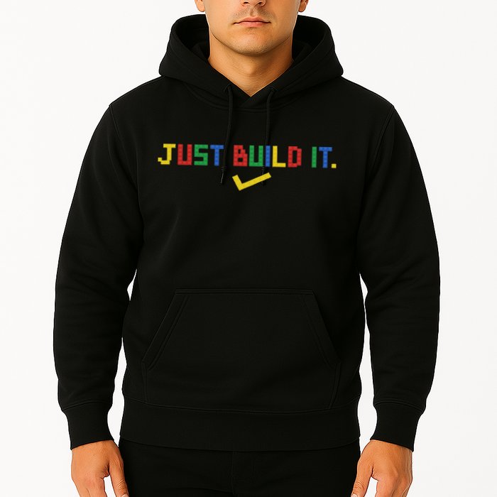 Just Build It Master Builder Building Block Hoodie
