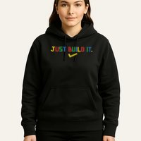 Just Build It Master Builder Building Block Hoodie