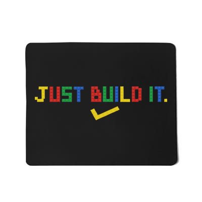 Just Build It Master Builder Building Block Mousepad