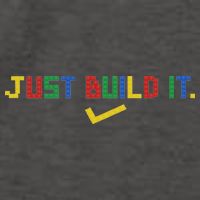 Just Build It Master Builder Building Block Vector Backpack