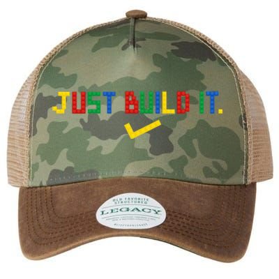 Just Build It Master Builder Building Block Legacy Tie Dye Trucker Hat