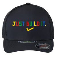 Just Build It Master Builder Building Block Flexfit Unipanel Trucker Cap