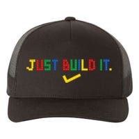 Just Build It Master Builder Building Block Yupoong Adult 5-Panel Trucker Hat