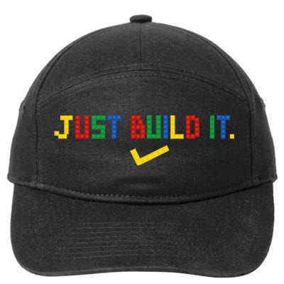 Just Build It Master Builder Building Block 7-Panel Snapback Hat