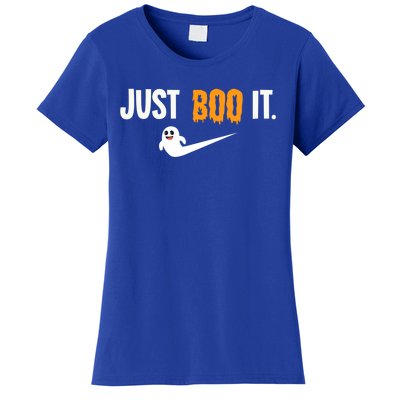 Just Boo It Halloween Costume Idea Gift Women's T-Shirt