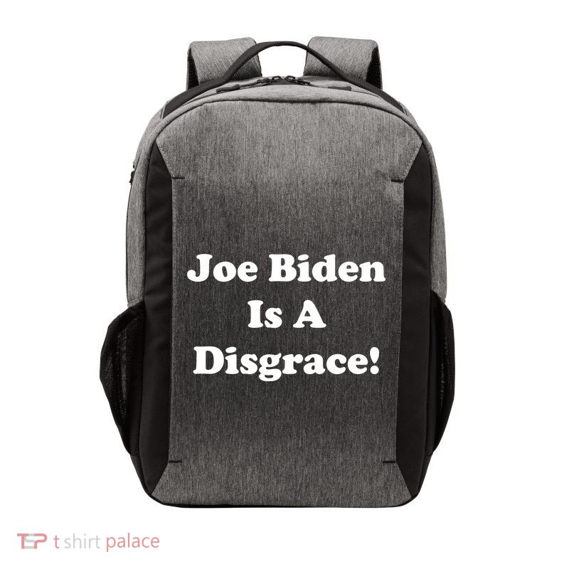 Joe Biden Is A Disgrace Vector Backpack