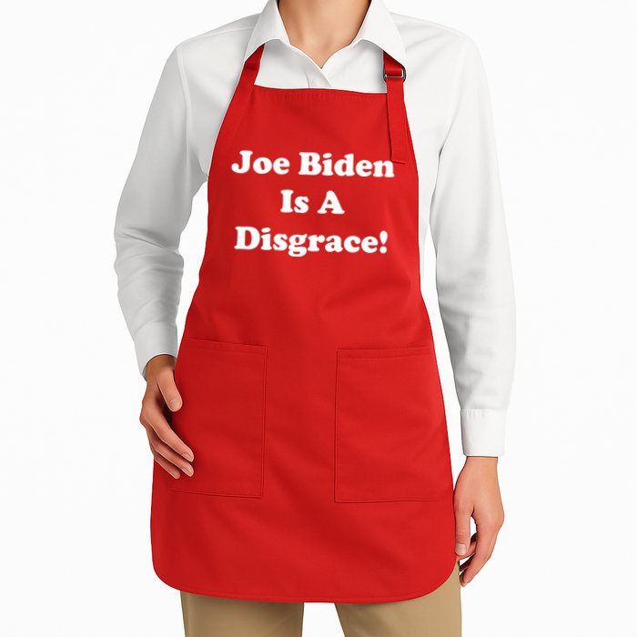 Joe Biden Is A Disgrace Apron