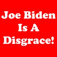 Joe Biden Is A Disgrace Tall T-Shirt