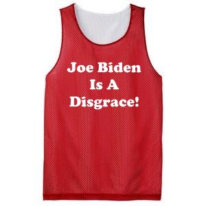 Joe Biden Is A Disgrace Mesh Reversible Basketball Jersey Tank