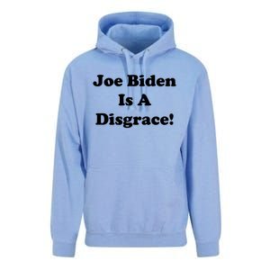 Joe Biden Is A Disgrace Unisex Surf Hoodie