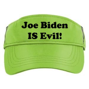 Joe Biden Is Evil Adult Drive Performance Visor