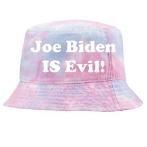 Joe Biden Is Evil Tie-Dyed Bucket Hat