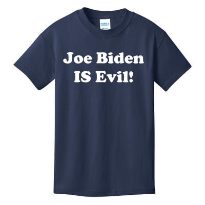 Joe Biden Is Evil Kids T-Shirt