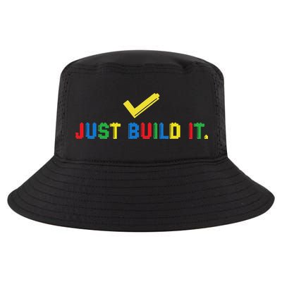 Just Build It Master Builder Building Block Cool Comfort Performance Bucket Hat