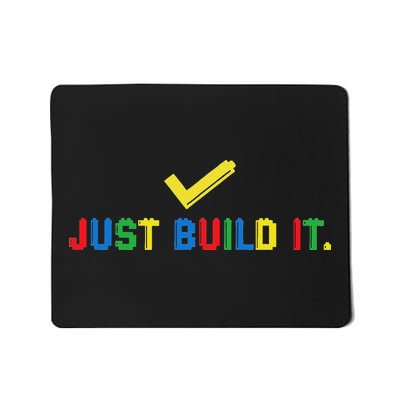 Just Build It Master Builder Building Block Mousepad