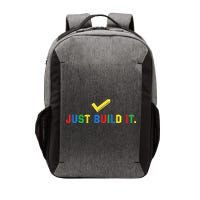 Just Build It Master Builder Building Block Vector Backpack