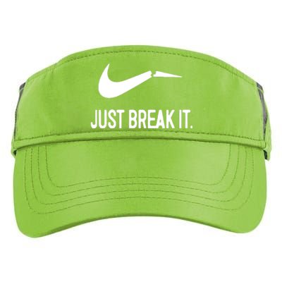 Just Break It Adult Drive Performance Visor