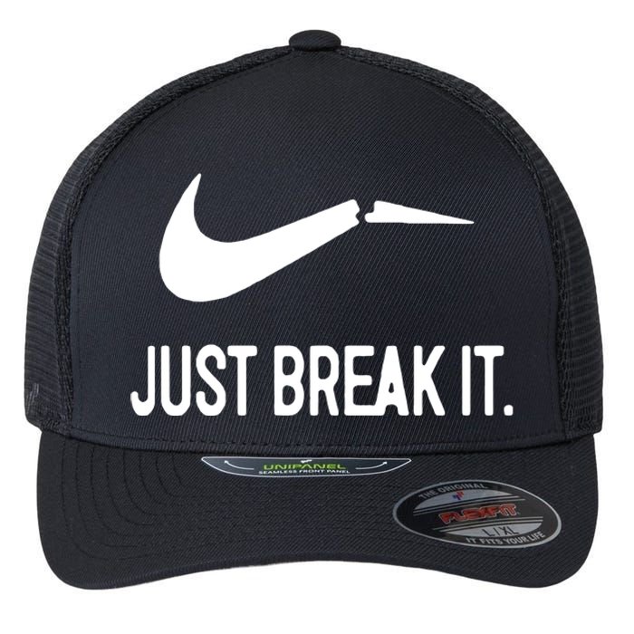 Just Break It Flexfit Unipanel Trucker Cap