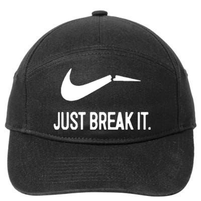 Just Break It 7-Panel Snapback Hat