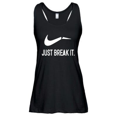 Just Break It Ladies Essential Flowy Tank