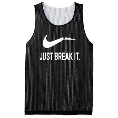 Just Break It Mesh Reversible Basketball Jersey Tank