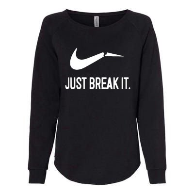 Just Break It Womens California Wash Sweatshirt