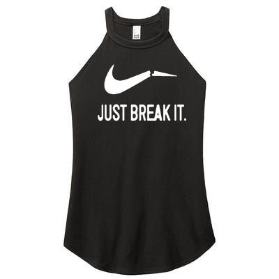 Just Break It Women's Perfect Tri Rocker Tank