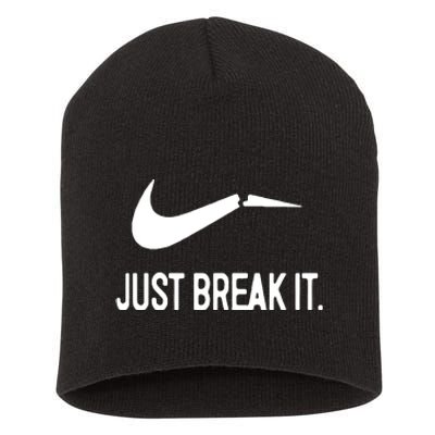 Just Break It Short Acrylic Beanie