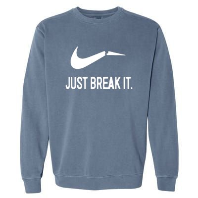 Just Break It Garment-Dyed Sweatshirt