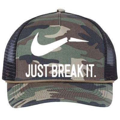 Just Break It Retro Rope Trucker Hat Cap