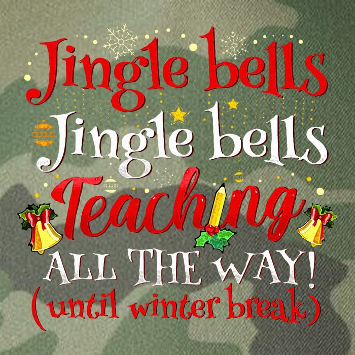 Jingle Bells Jingle Bells Teaching All The Way Xmas Teacher Legacy Tie Dye Trucker Hat