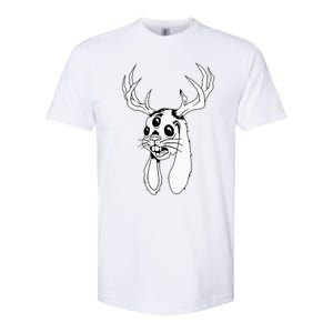 Jackalope Blackwork Softstyle CVC T-Shirt